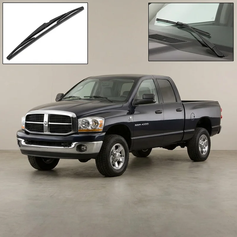 Passenger Side Wiper Blade for Dodge Ram 4000 (1995 - 2009) - 1